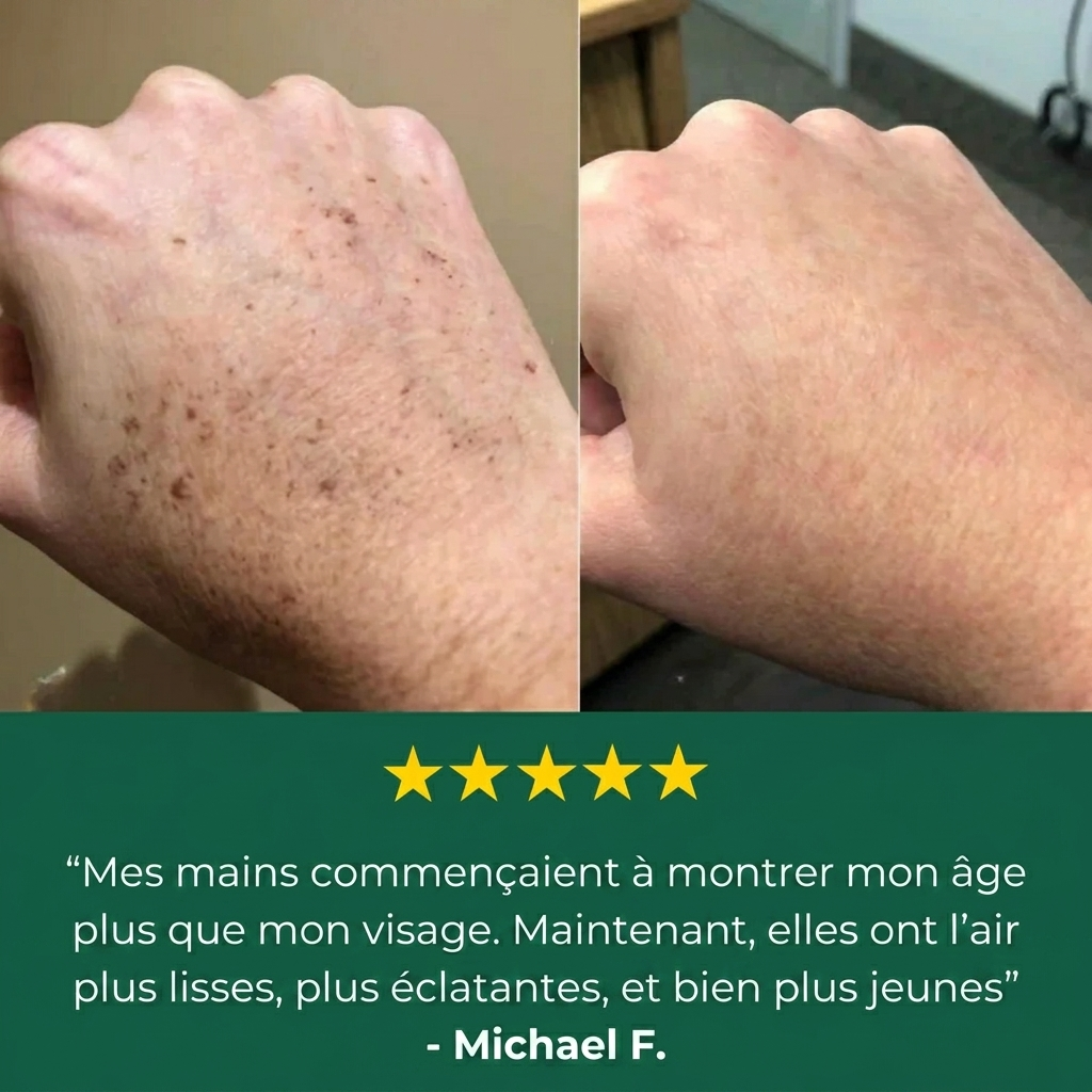 Crème contre les tâches de vieillesse
