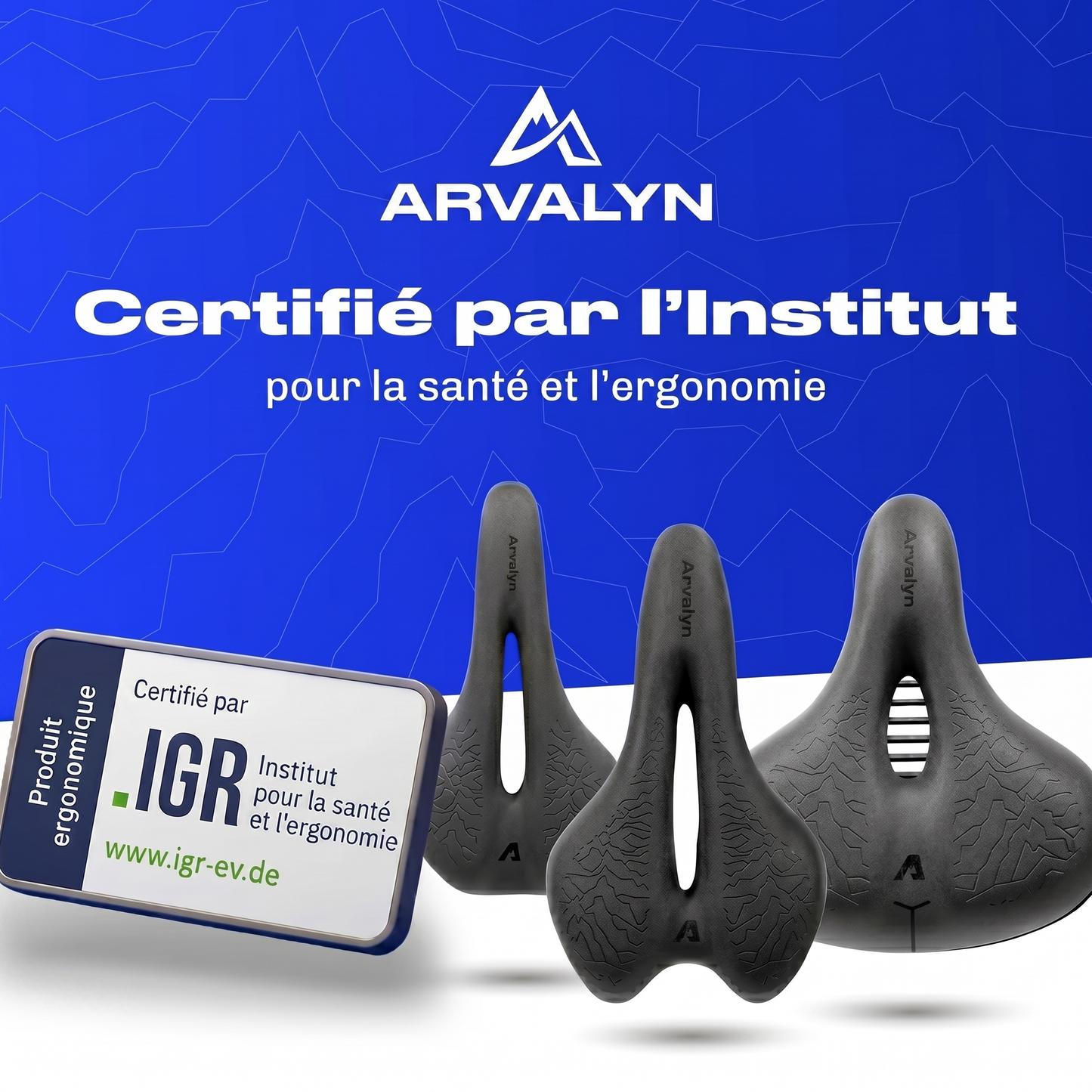 ErgoSelle™ | Zéro Douleur · Zéro Engourdissement