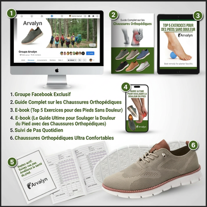 Ultra Comfy — Chaussures de marche saines et soutenantes
